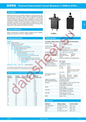 2-5700-IG1-K10-DD-25A datasheet  